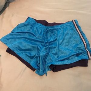 Nike pro dual layer workout short longer inseam